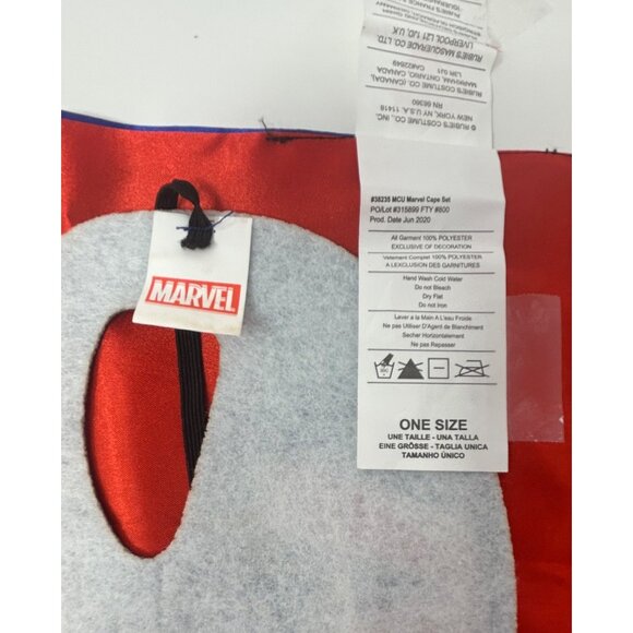 Marvel‎ Spider-Man Cape & Mask Set - One Size - Red & Blue - Picture 4 of 5